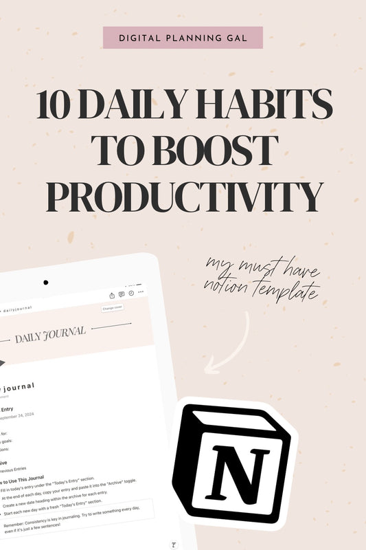 10 Simple Daily Habits to Boost Your Productivity and Mental Clarity