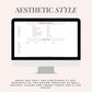 Aesthetic Notion Life Planner