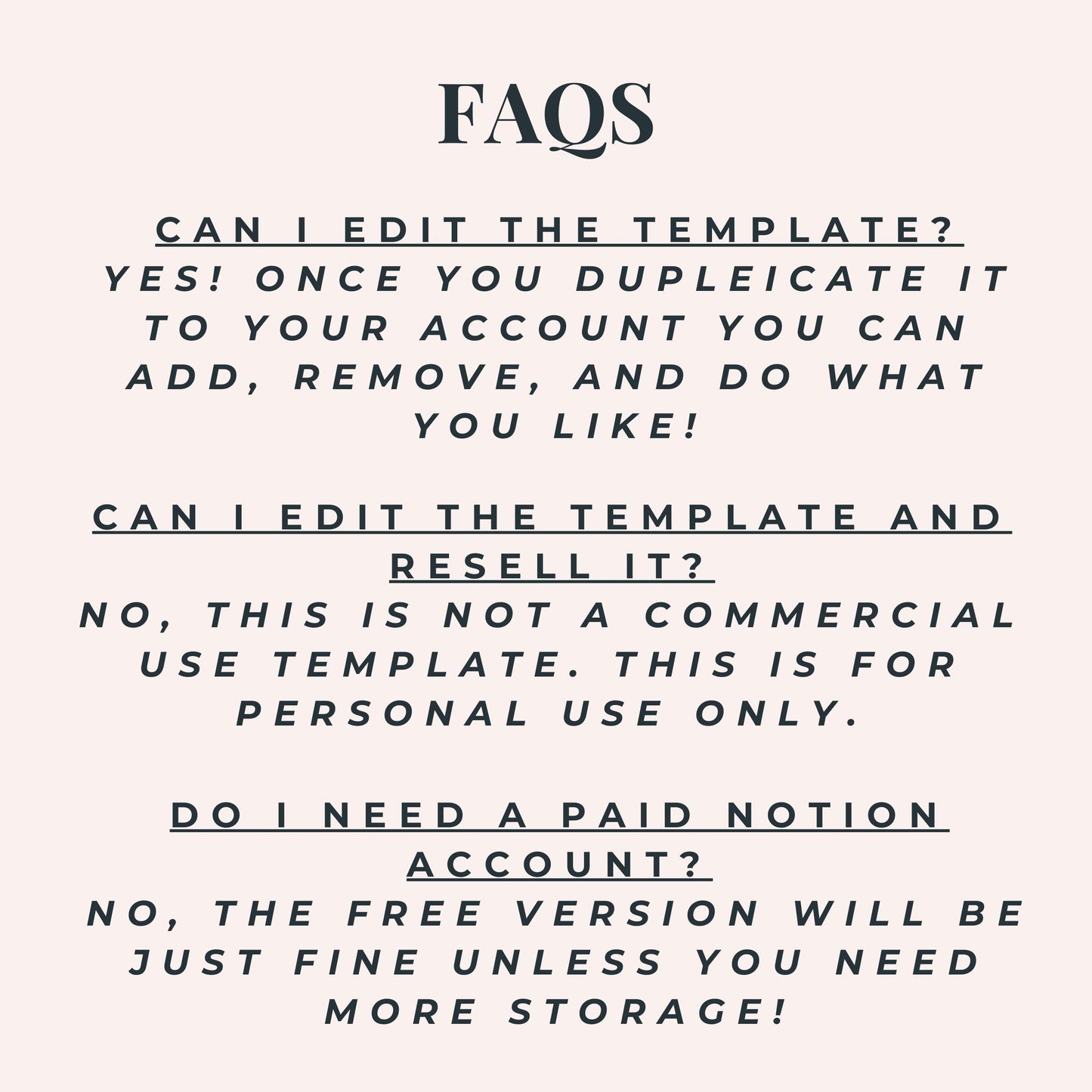 Aesthetic Notion Life Planner