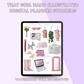 That Girl Hand Illustrated Digital Planner Stickers