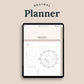Neutral Undated Minimalist Digital Planner