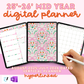 2025-2026 Digital Planner for iPad & GoodNotes Coquette Planner