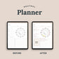 Neutral Undated Minimalist Digital Planner