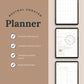 Neutral Undated Minimalist Digital Planner