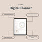 Neutral Undated Minimalist Digital Planner