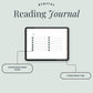Digital Reading Journal Hyperlinked
