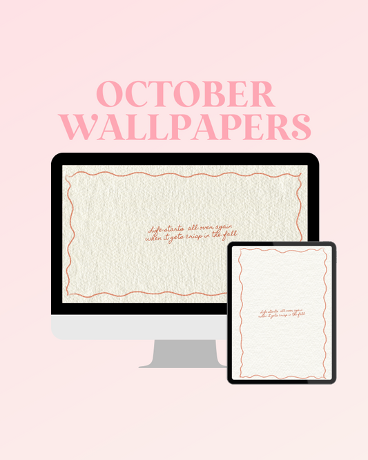 October Wallpaper Freebie