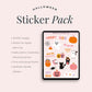 Halloween Doodle Sticker Pack