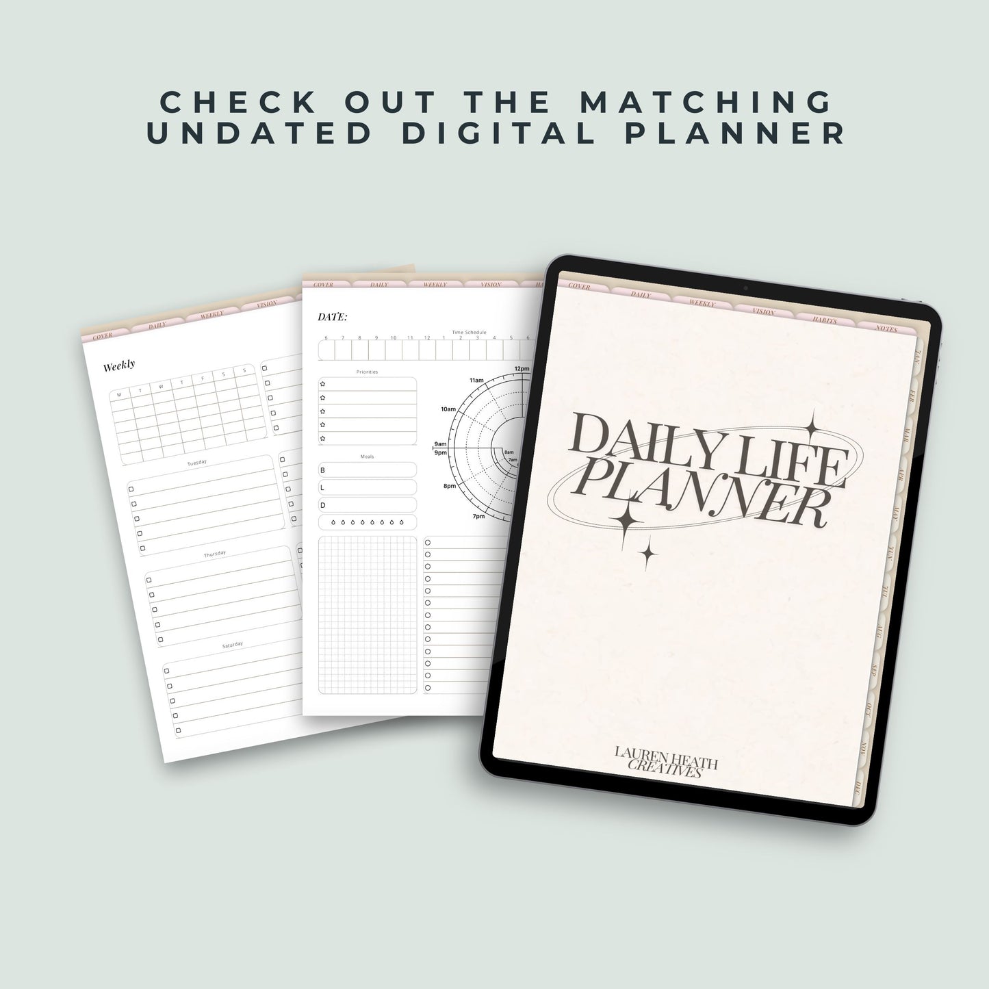 Project Planner Insert Template