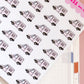 Mail Truck Icon Doodle Stickers, Mail Icon Stickers, Doodle Planner Stickers, Doodle Happy Mail Planner Stickers, Mail Stickers