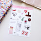 Junk Journaling Ephemera Stickers, Junk Journal Stickers, Stickers for Junk Journal Spreads, Realistic Junk Journal Stickers