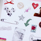 Junk Journaling Ephemera Stickers, Junk Journal Stickers, Stickers for Junk Journal Spreads, Realistic Junk Journal Stickers