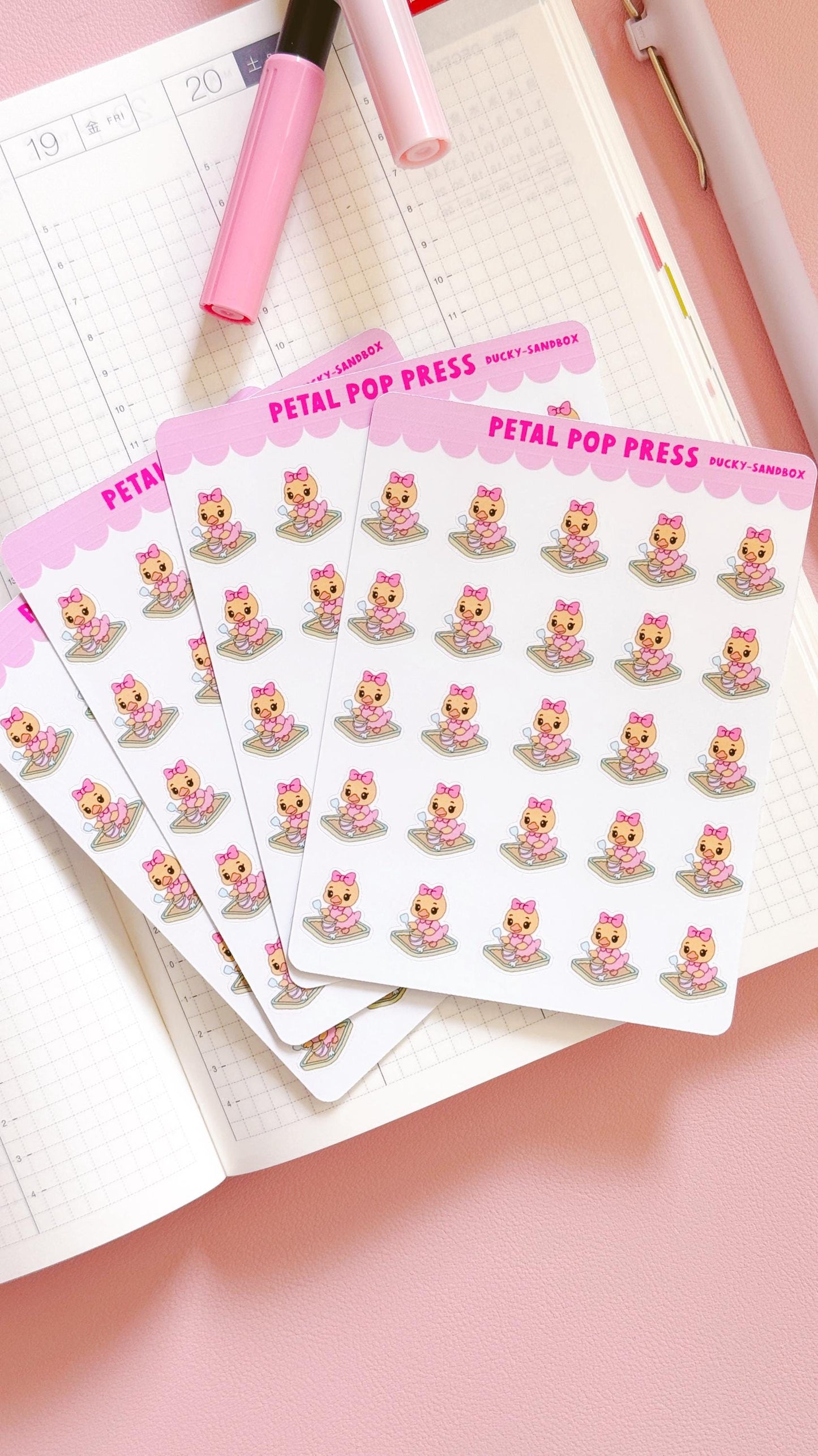 Sandbox Icon Doodle Stickers, Duck Icon Stickers, Kawaii Character Planner Stickers, Doodle Playground Planner Stickers, Mom Stickers
