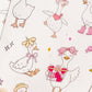 Cute Geese Decorative Sticker Sheet, Goose Junk Journaling Stixkers, Decorative Planner Stickers, Journalinf Stickers