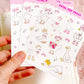 Cute Geese Decorative Sticker Sheet, Goose Junk Journaling Stixkers, Decorative Planner Stickers, Journalinf Stickers