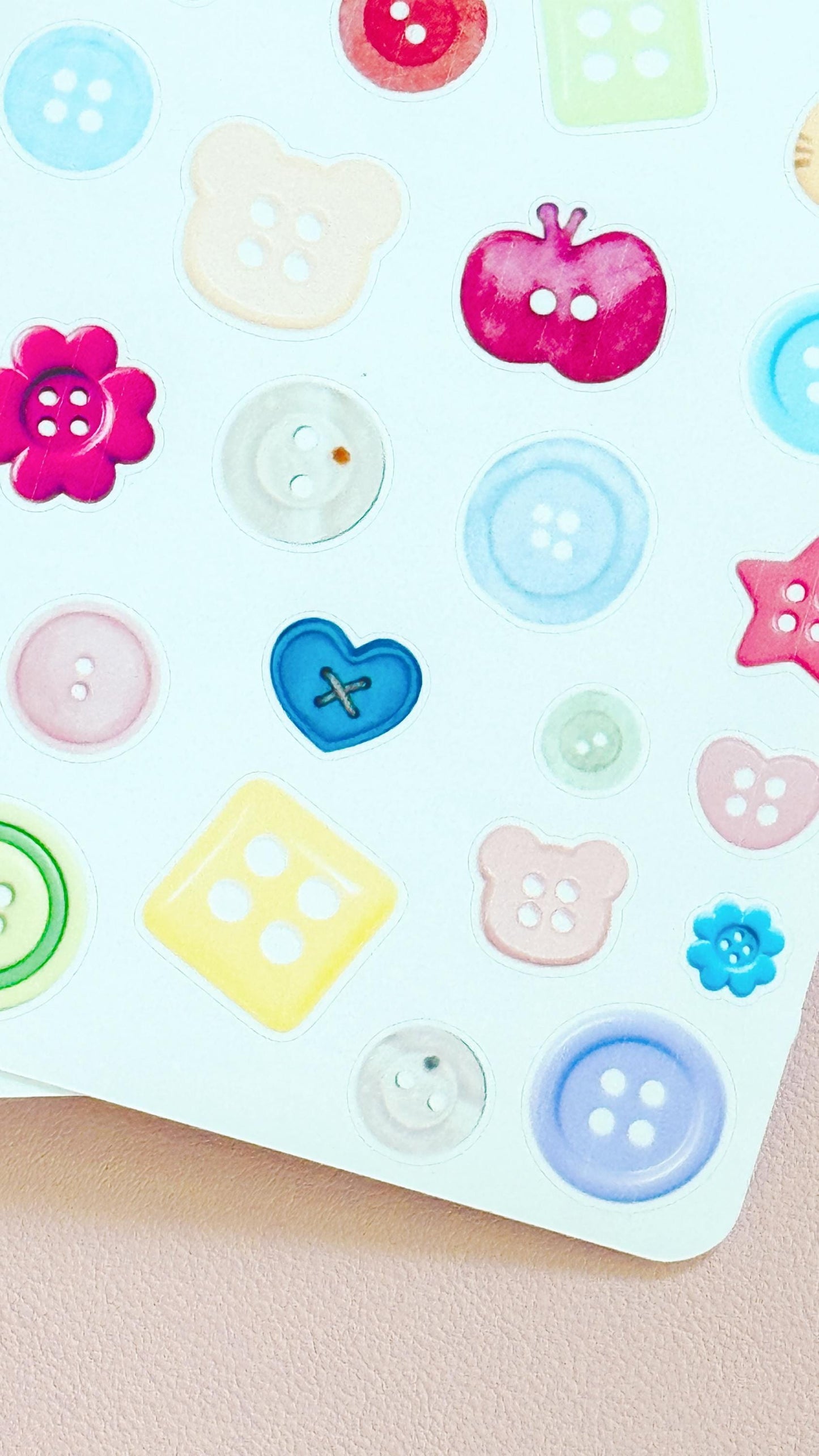 Junk Journaling Buttons Ephemera Stickers, Junk Journal Stickers, Stickers for Junk Journal Spreads, Buttons Junk Journal Stickers