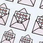 Sticker Happy Mail Icon Doodle Stickers, Sticker Mail Icon Stickers, Doodle Planner Stickers, Doodle Happy Mail Planner Stickers