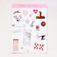Junk Journaling Ephemera Stickers, Junk Journal Stickers, Stickers for Junk Journal Spreads, Realistic Junk Journal Stickers