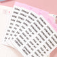 Daycare Script Stickers for Planners, Planner Script Stickers, Script Daycare Stickers, Parenting Planner Stickers, Mom Planner Stickers