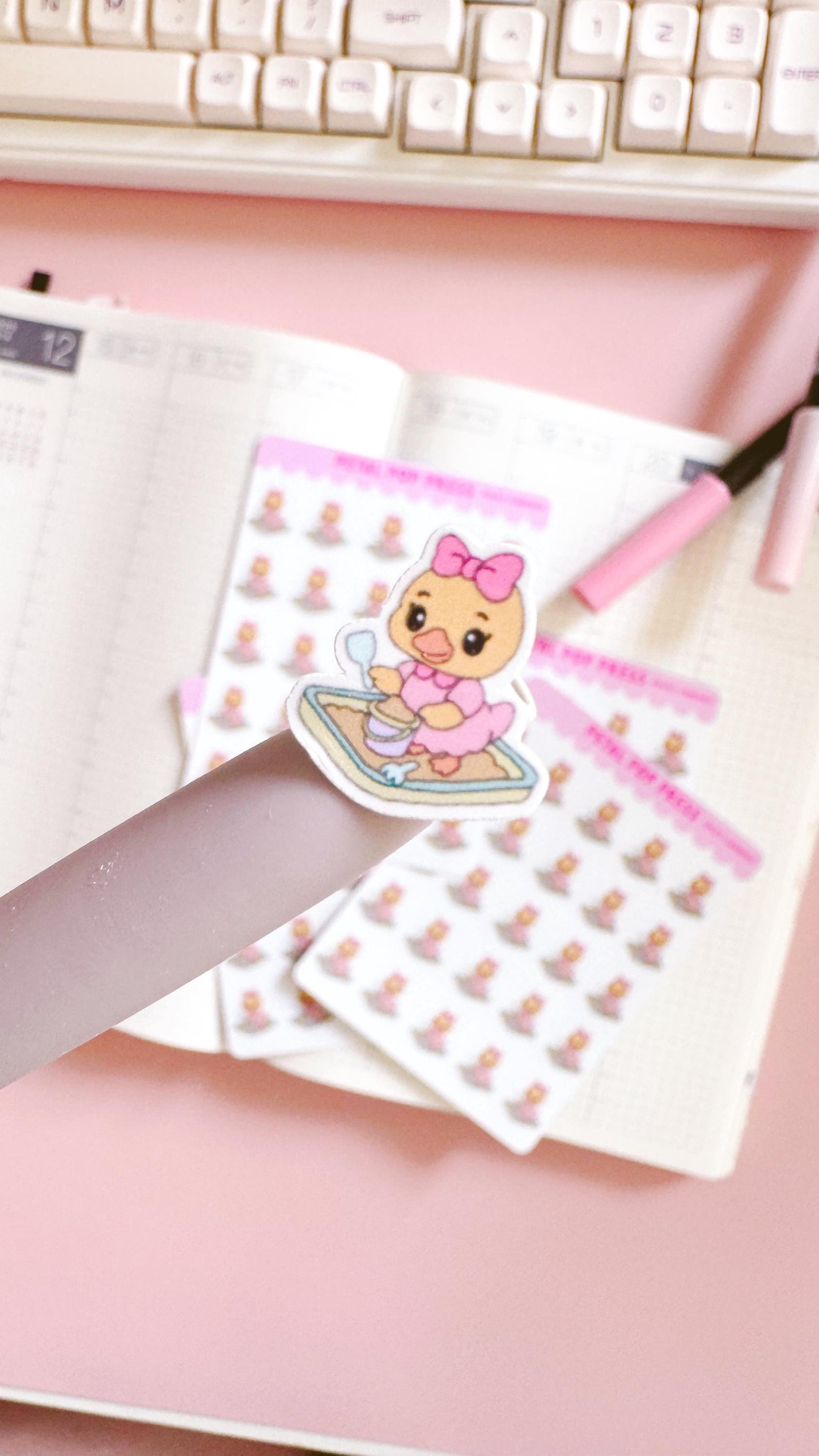 Sandbox Icon Doodle Stickers, Duck Icon Stickers, Kawaii Character Planner Stickers, Doodle Playground Planner Stickers, Mom Stickers