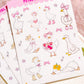 Cute Geese Decorative Sticker Sheet, Goose Junk Journaling Stixkers, Decorative Planner Stickers, Journalinf Stickers