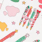 Fountain Pen Stickers, Christmas Fountain Pen Stickers, Journaling Stickers, Fountain Pen Sticker Sheet for Journaling