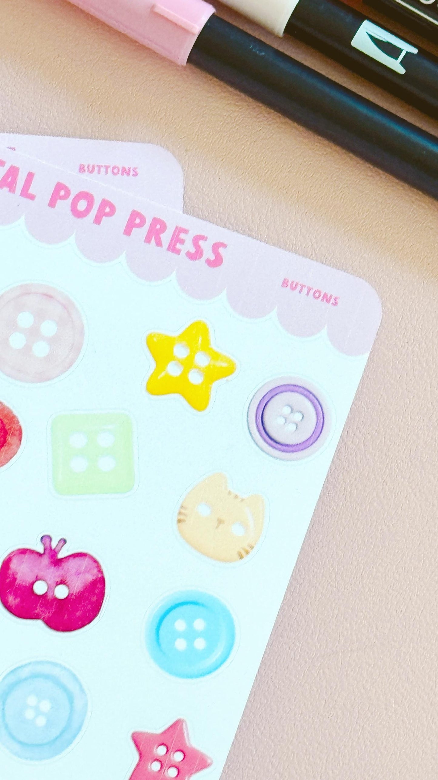 Junk Journaling Buttons Ephemera Stickers, Junk Journal Stickers, Stickers for Junk Journal Spreads, Buttons Junk Journal Stickers