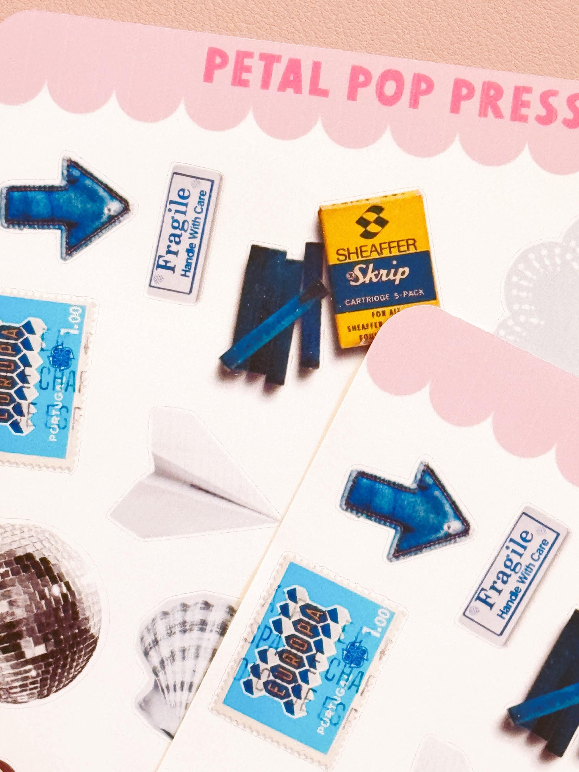 Junk Journaling Ephemera Stickers, Junk Journal Stickers, Stickers for Junk Journal Spreads, Realistic Junk Journal Stickers