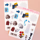 Junk Journaling Ephemera Stickers, Junk Journal Stickers, Stickers for Junk Journal Spreads, Realistic Junk Journal Stickers