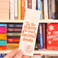 Christmas Bookish Bookmark, Holiday Christmas Double Sided Bookmark, Holiday Book Exchange, Christmas Book Theme Gift Ideas