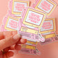 2000s Y2K Aesthetic Die Cut Sticker, Retro Y2K Sticker, Bring Back the 2000s Sticker, 2000s Aesthetic Sticker