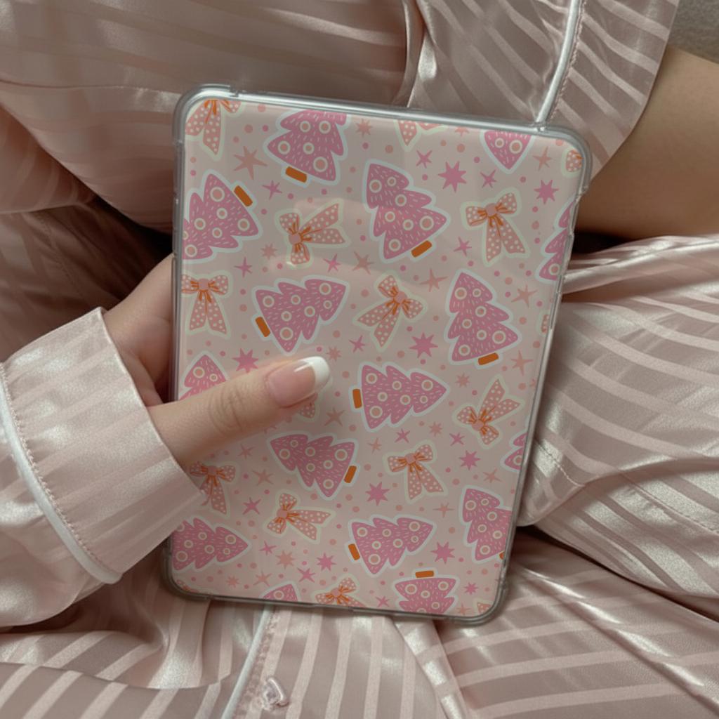 Pink Christmas Kindle Insert Bundle, Kobo Case Insert, Kindle Paperwhite Colorsoft Cardstock Insert, Gifts for Bookish Lovers