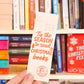 Christmas Bookish Bookmark, Holiday Christmas Double Sided Bookmark, Holiday Book Exchange, Christmas Book Theme Gift Ideas