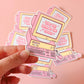 2000s Y2K Aesthetic Die Cut Sticker, Retro Y2K Sticker, Bring Back the 2000s Sticker, 2000s Aesthetic Sticker