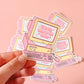 2000s Y2K Aesthetic Die Cut Sticker, Retro Y2K Sticker, Bring Back the 2000s Sticker, 2000s Aesthetic Sticker