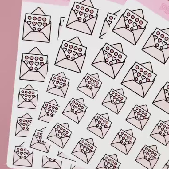 Sticker Happy Mail Icon Doodle Stickers, Sticker Mail Icon Stickers, Doodle Planner Stickers, Doodle Happy Mail Planner Stickers
