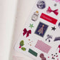 Christmas Collage Stickers: Junk Journal Ephemera, Planner Stickers