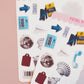 Junk Journaling Ephemera Stickers, Junk Journal Stickers, Stickers for Junk Journal Spreads, Realistic Junk Journal Stickers